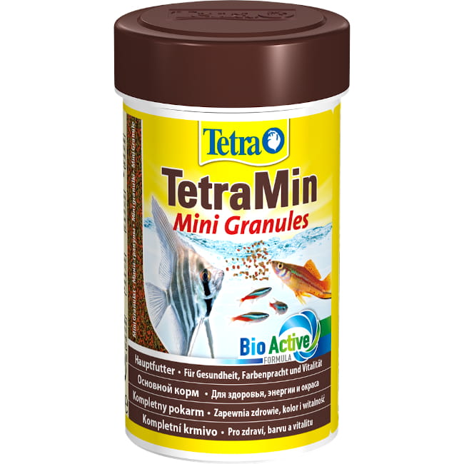TETRA MIN MINI GRANULES 100g MINI GRANULAT DLA MAŁYCH RYB